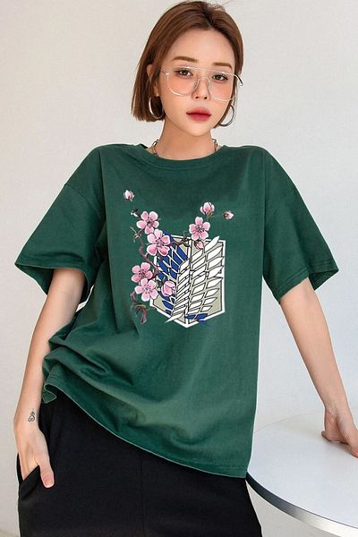 uyguntarz Μπλουζάκι Unisex Flowers Printed