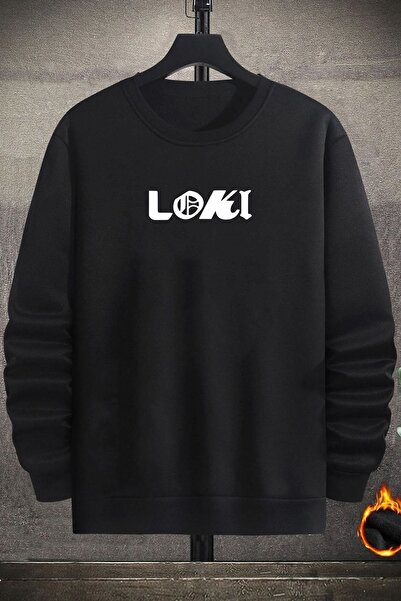 uyguntarz Унісекс-светр з принтом Floki та велосипедним коміром