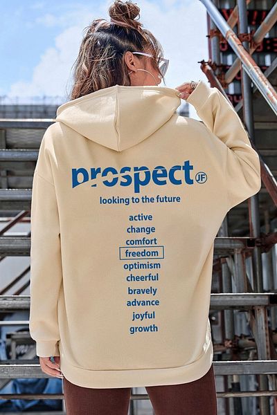 uyguntarz Φούτερ με στάμπα Unisex Prospect