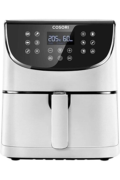 COSORI Sıcak Hava Fritözü 5.5l Xxl Beyaz Fritöz Sıcak Hava Fritözü Dijital Led Dokunmatik Ekranlı