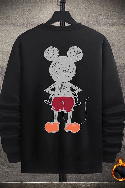 uyguntarz Unisex Mause Crewneck Sweatshirt
