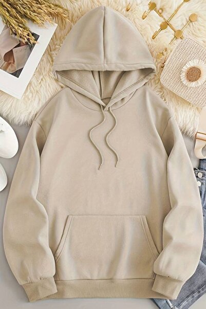 uyguntarz Φούτερ με στάμπα Staff Time Enjoy Oversize