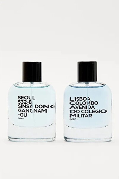 Zara Seoul Edt 80ml Lısboa Edt 90ml(2,7 FL. OZ). Erkek Parfüm