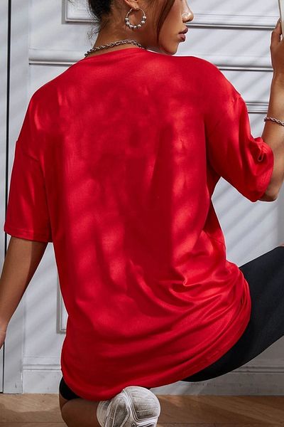 uyguntarz Μπλουζάκι Unisex Woman One Line Printed