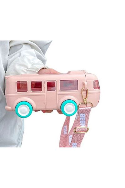 Luca Mia 500ml Tritan Bus Shaped Water Bottle/Flask