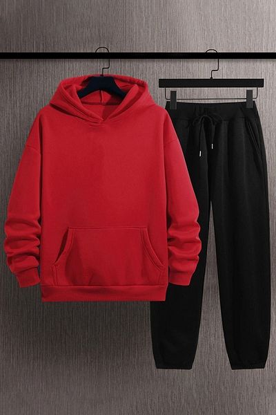 uyguntarz Unisex-Panda-Trainingsanzug-Set
