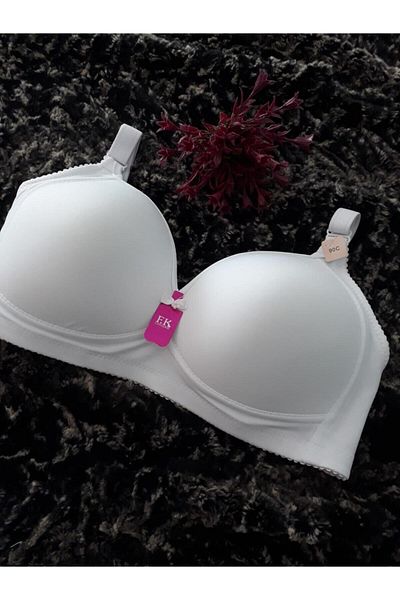 F.K 715 Model White Non-Supported Recovery C Cup Bra - 95C