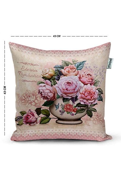 Sakallı Husă de pernă decorativă imprimată 3d