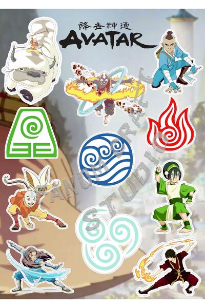 Fanom Design Avatar Sticker