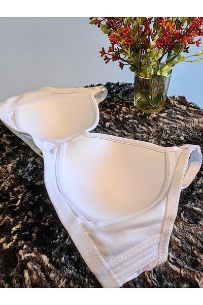F.K White 627 Model Supported Bra - 90%