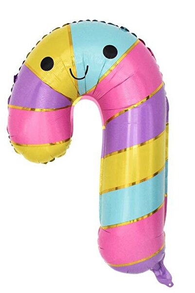 Bkmc Πολύχρωμο μπαστούνι Candy Foil Balloon 74*54cm