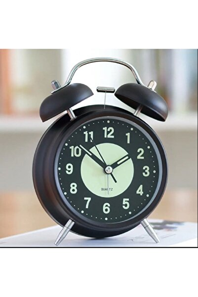 hediyeconcepti Metal Gövdeli Sağlam Doku Ve Erteleme Düğmesi Yüksek Sesle Çal...