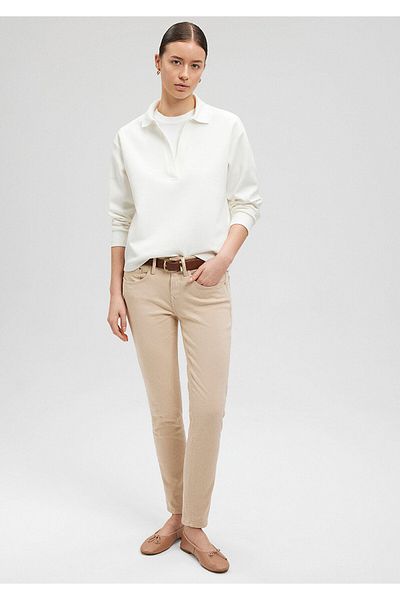 Mavi Island Blue Premium krémové kalhoty Gabardine1020586447