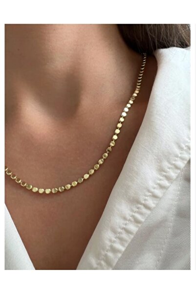 zeynep Z&D Accessory 14K Juping Pul Zincir Kolye