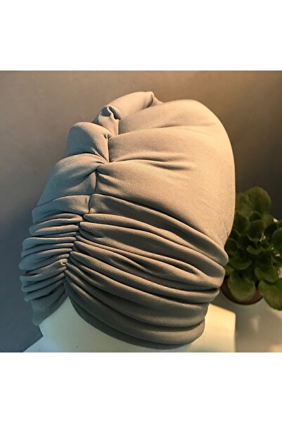 NpyBone Tekstil Dolgulu Gri Drape Dış Bone