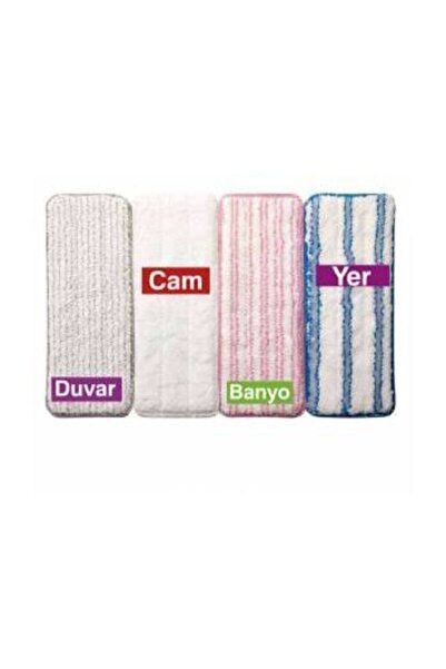 VİP AHMET Vip Set Premium Mop Yedek Bezi Dörtlü