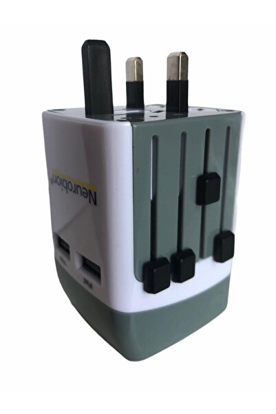 RainbowCover Yurtdışı Priz Ucu Dönüştürücü Çevirici - Çoklu Adaptör Şarj Başlık
