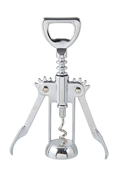 Keyfi Sepet Professional Krom Tirbuşon Metal Tirbüşon Türbişon Tirbişon