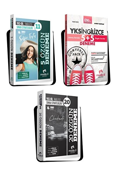 Modadil YKSDİL (YDT) Deneme Seti (35 Deneme) Yayınları