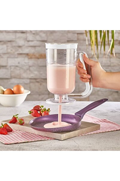 Genel Markalar Pankek Dağıtıcı Hamur Porsiyonlayıcı Şekillendirici 900 ml Dökme Aparatı