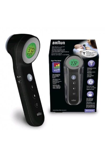 Braun Temassız + Alından Ateşölçer Bnt400we Siyah