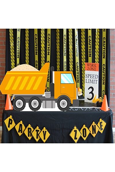 Partioutlet İnşaat Kum Kamyonu Masa Üstü Ayaklı Pano