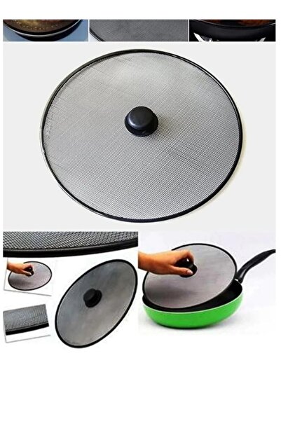 NİGONHOME Pratik Üstten Tutmalı Yağ Sıçratmaz Kapak | Yağ Sıçratmaz Kapak - 29 Cm Sckapak