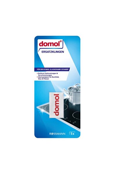 DOMOL Cam, Seramik Ve Fayans Temizleme Malası Bıçağı Yedek Başlık 5 Adet