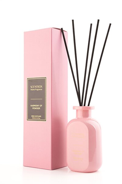 SCENTBOX Harmony Of Powder 100 ml Reed Diffuser Bambu Çubuklu Oda Kokusu