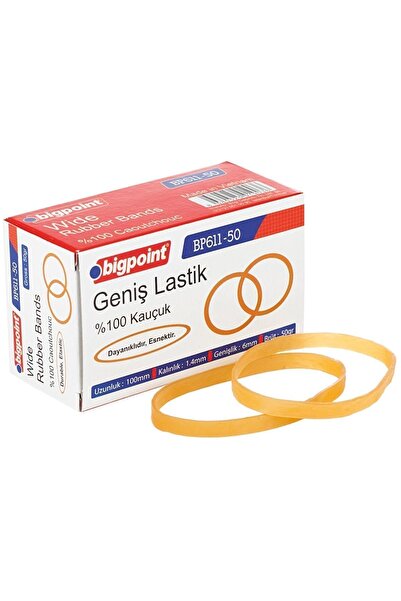 Bigpoint Ambalaj Lastiği 50 Gr. Geniş %100 Kauçuk