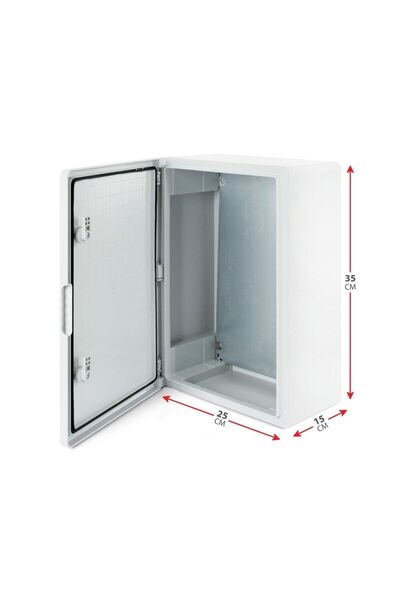 Akiş 250 X 350 X 150 Opak Kapaklı ABS Elektrik Dağıtım Panosu - IP65