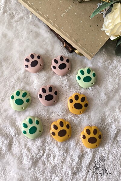 Flowery Paper Patili Tekli Yeşil Mini Maket Bıçağı - 1 adet