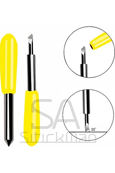 Stıckman Plotter folyo kesim bıçağı (30 derece)