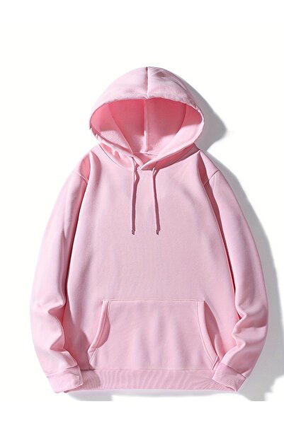 MODAVİBE Men's and Women's Unisex Oversize Hooded Sweatshirt - Casual and Sports Fit