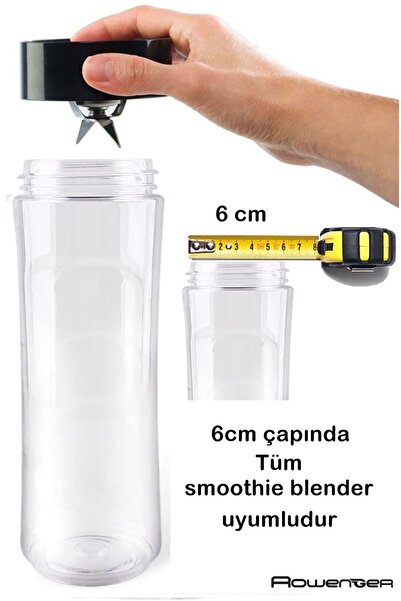 Rowenger Smoothie Blender Matarası Şişesi Arçelik Beko Grundig Vestel Goldmaster Schafer Homend