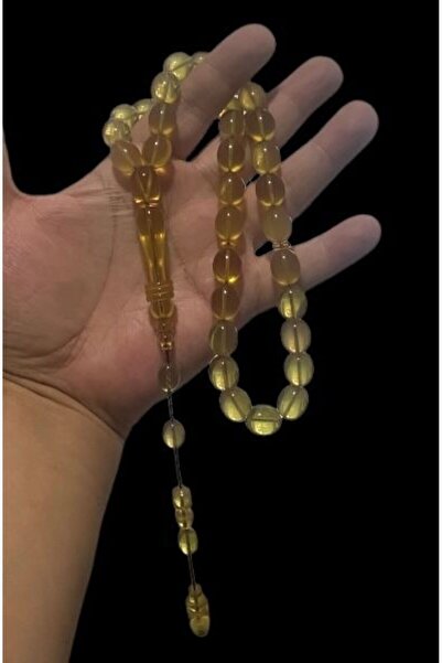 Trikala Dominik Damla Amber 33 Pcs Teabih 13.5X11.5 mm