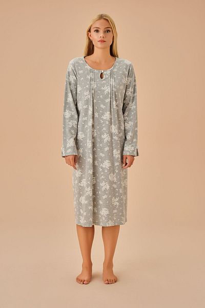 SUWEN Mother's Nightgown - Griss