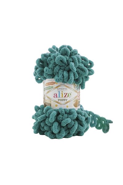 Alize Puffy Κλωστή Πλεξίματος 5 Τεμαχίων Σμαραγδί 847