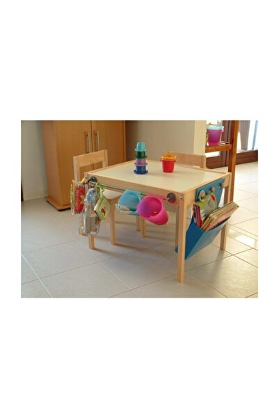 IKEA Latt Masif Çam Ahşap Çocuk Oyun Yemek Aktivite Masası
