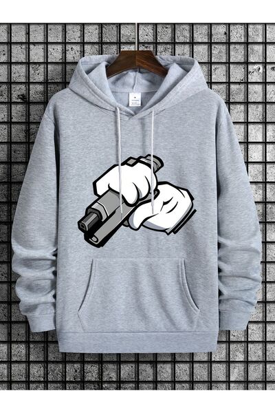 MODAVİBE Ανδρικό φούτερ Comfortable Fit Unisex