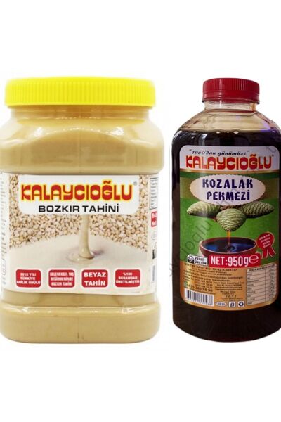 Kalaycıoğlu Bozkır White Tahini 935 Gr - Pinecone Molasses 950Gr