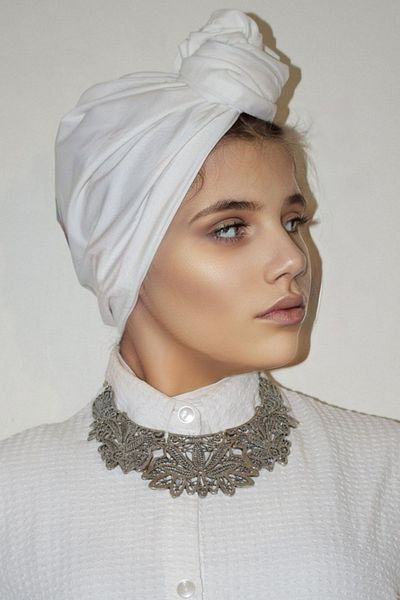 GENNA إكسسوار شعر بونيه مزدوج الجوانب