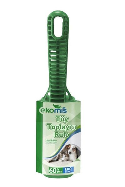 Ekomis Lint Collector Roll 60 Sheets 8 Pieces