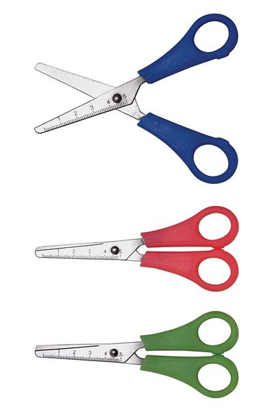 Puti 1 School Scissors with Ruler