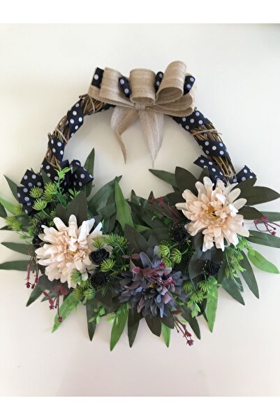 Zelis Design Çelenk Kapısüsü Kapıönüsüsü Tasarım Kapısüsü Siyah Kapıönüsüsü