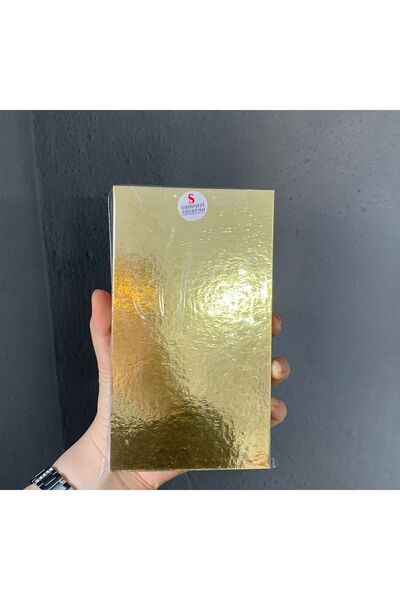 Altlık 18,5 Cm X 10,5 Cm 50 Adet, Çift Taraf Altın