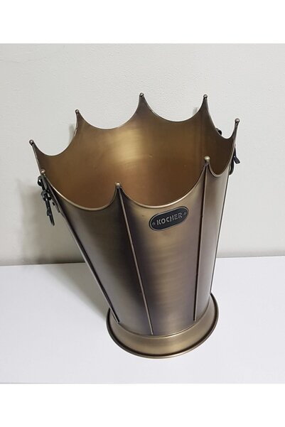 KOCHER Şömine Odun Kovası 2024 New Gold