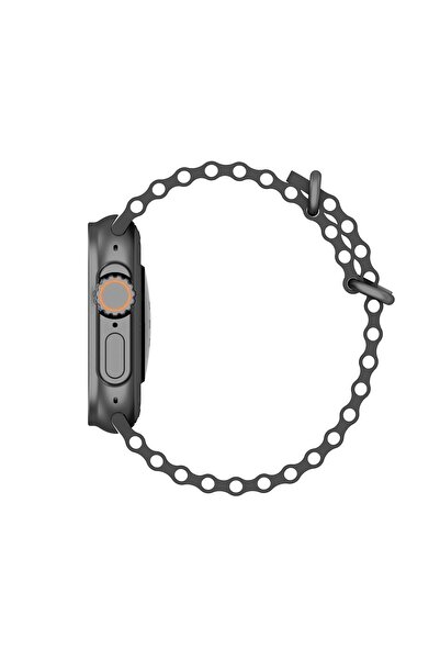 ShinyWATCH Ultra 2+ Süper AMOLED Ekranlı Yapay Zeka Özellikli Akıllı Saat 2024 Siyah