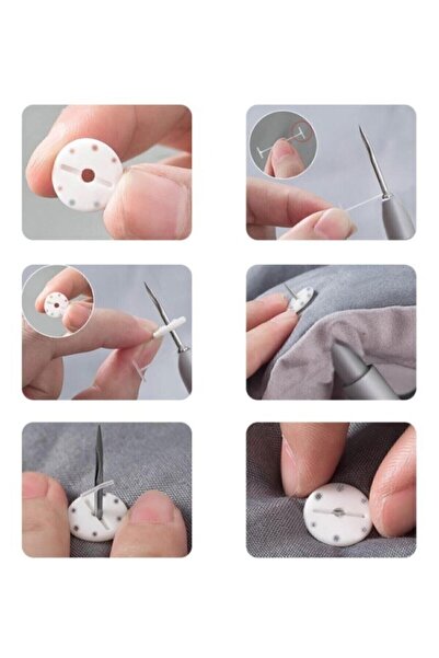 Genel Markalar Yorgan Kılıfı Sabitleme Seti Kılçık Tabancası