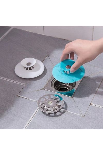 Jobal Practical Silicone Sink and Bathtub with Strainer Round Sink Plug Drain Plug Bathroom Sink Cover